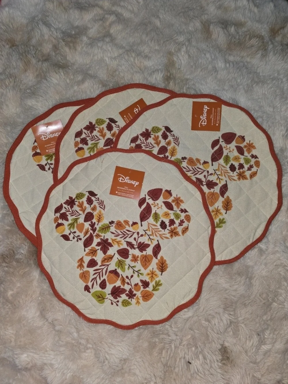 Disney's Mickey Head Quilted Placemats 15